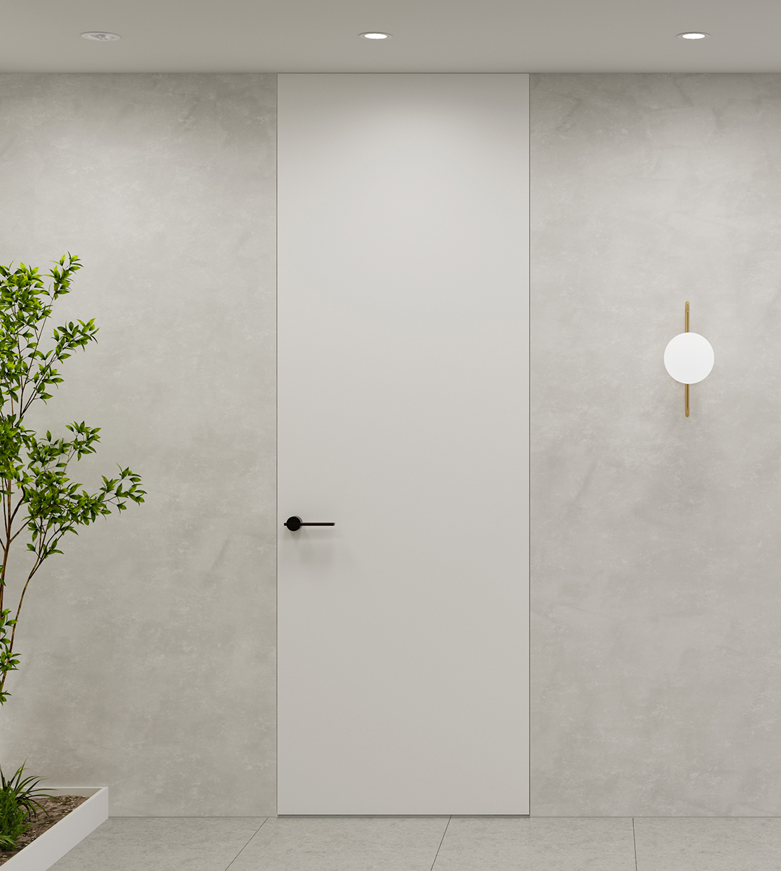 휨 방지 기능 도어