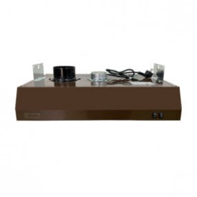 HS-380A 밤색 가로600mm장용 (슬림후드 버튼식)