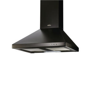 하츠침니 가로600mm 블랙 (KCH-60BL, 침니후드, 전동댐퍼장착가능)