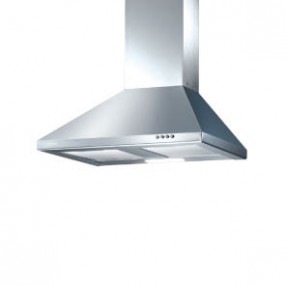 하츠침니 가로600mm 실버 (KCH-60S, 침니후드, 전동댐퍼장착가능)