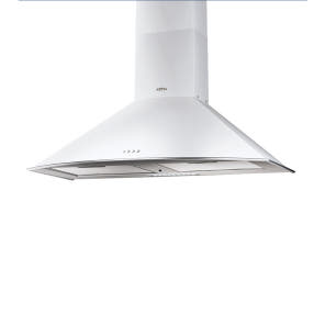 뉴침니 화이트 가로900mm (NCH-90WH, 침니후드, 전동댐퍼장착가능)