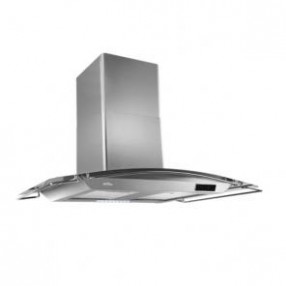 모던루프 실버 가로900mm (CTMR-90S, 침니후드, 전동댐퍼장착가능)