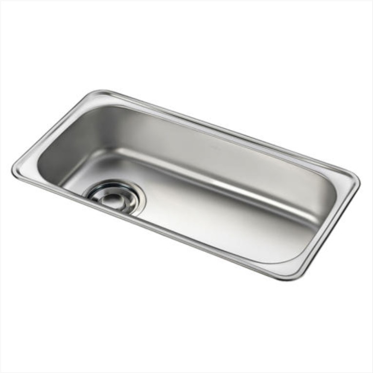 JS870 (가로870mm, 언더 씽크볼, 배수구 포함)