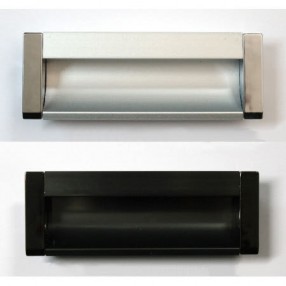 알루미늄사각매립형 (매입형손잡이, 알루미늄+플라스틱) 소량주문제작가능