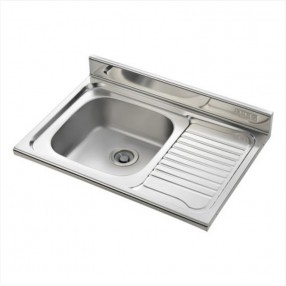 SS800 (가로800mm, 싱글볼, 레이온 씽크볼, 배수구 포함)