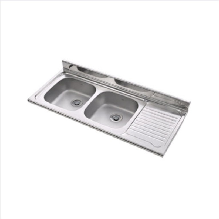 SD1500 (가로1500mm, 더블볼, 레이온 씽크볼, 배수구 포함)