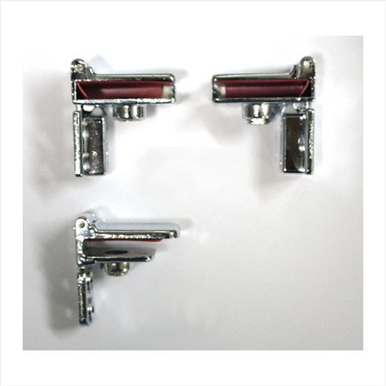 유리 경첩 (무보링 인도어용)