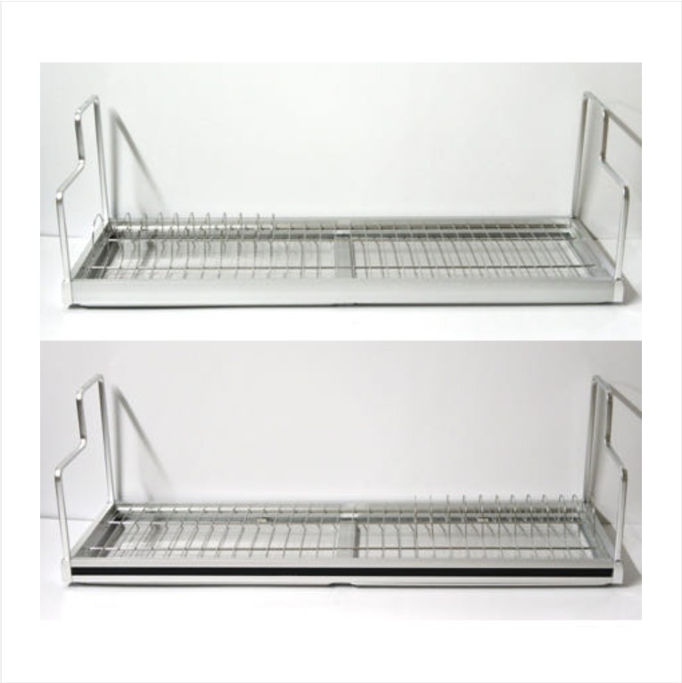 알루미늄 더블선반 (803 / 903 / 1192mm, 물받침)