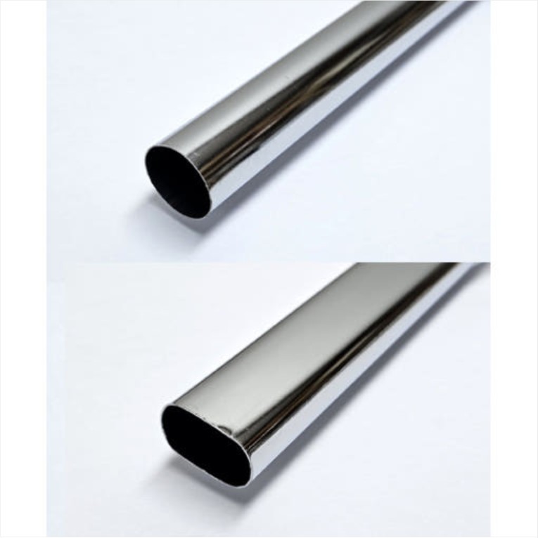 스틸 옷걸이봉 900-1200mm (25파이 원형 / 19파이 타원형)