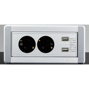 수동 회전 콘센트 (USB) (BID-202M)